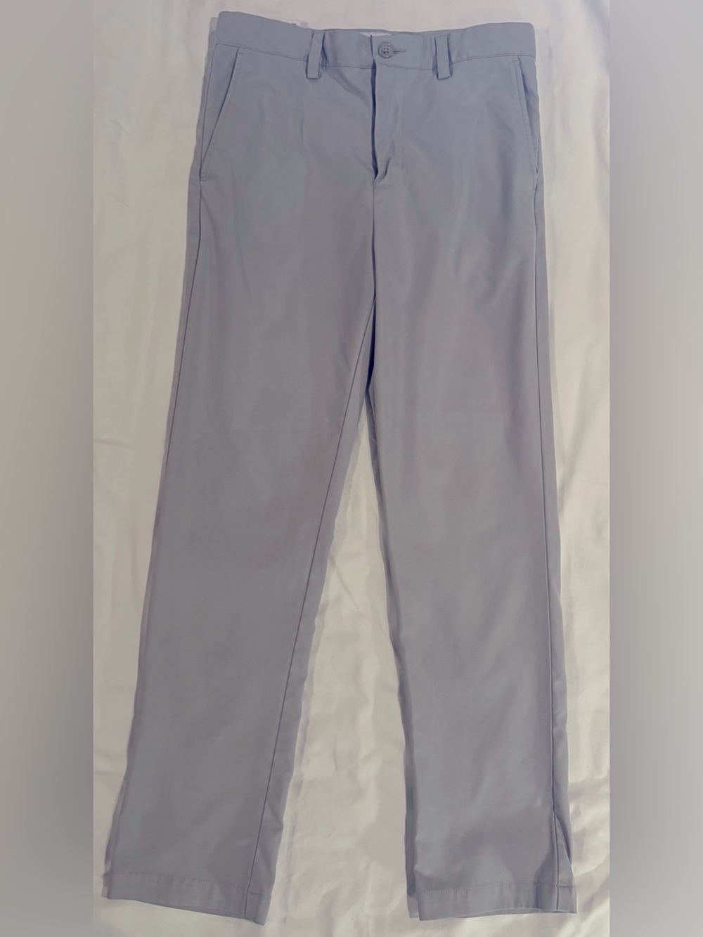 Southern Tide light gray Performance Slacks with adjustable waist sz 12 NWOT